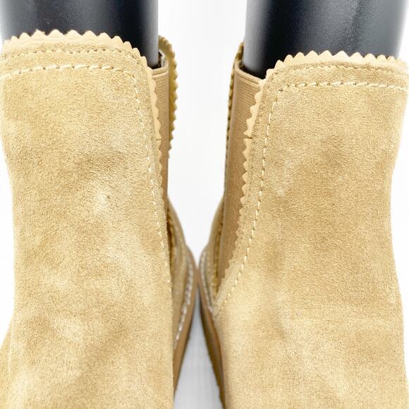 Splendid Women's Elora Chelsea Boot Brown Suede Size 10M - Picture 12 of 15